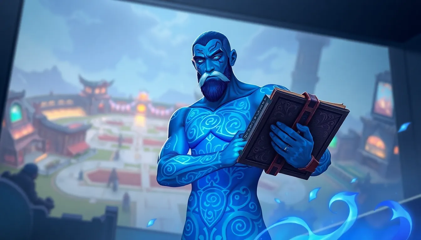 Ryze, the mage from League of Legends, in a modern gaming environment.